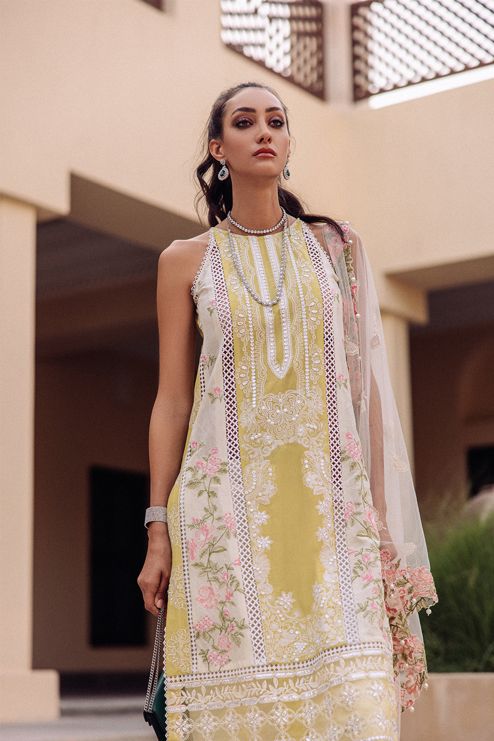 SAIRA RIZWAN-DAFFODIL SR-07-LUXURY LAWN COLLECTION'23 - House Of Hania