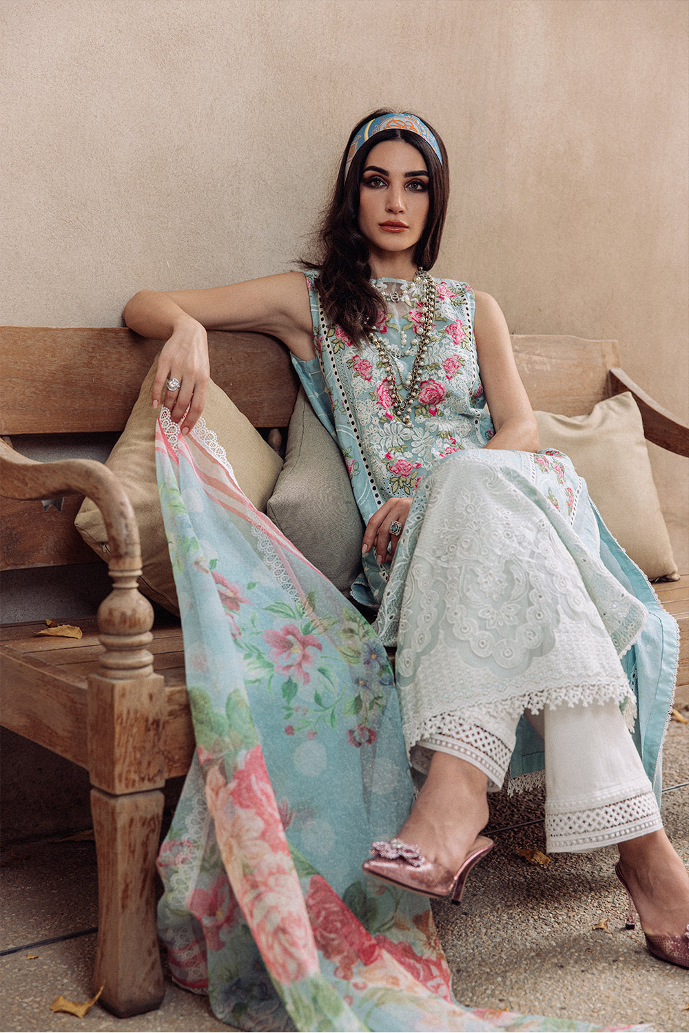 SAIRA RIZWAN-DAPHNE SR-01-LUXURY LAWN COLLECTION'23 - House Of Hania