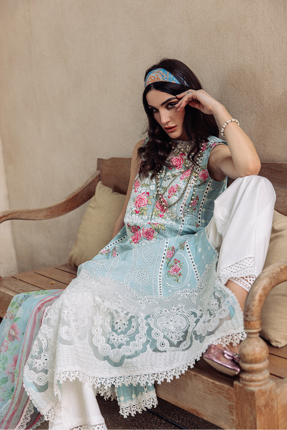 SAIRA RIZWAN-DAPHNE SR-01-LUXURY LAWN COLLECTION'23 - House Of Hania
