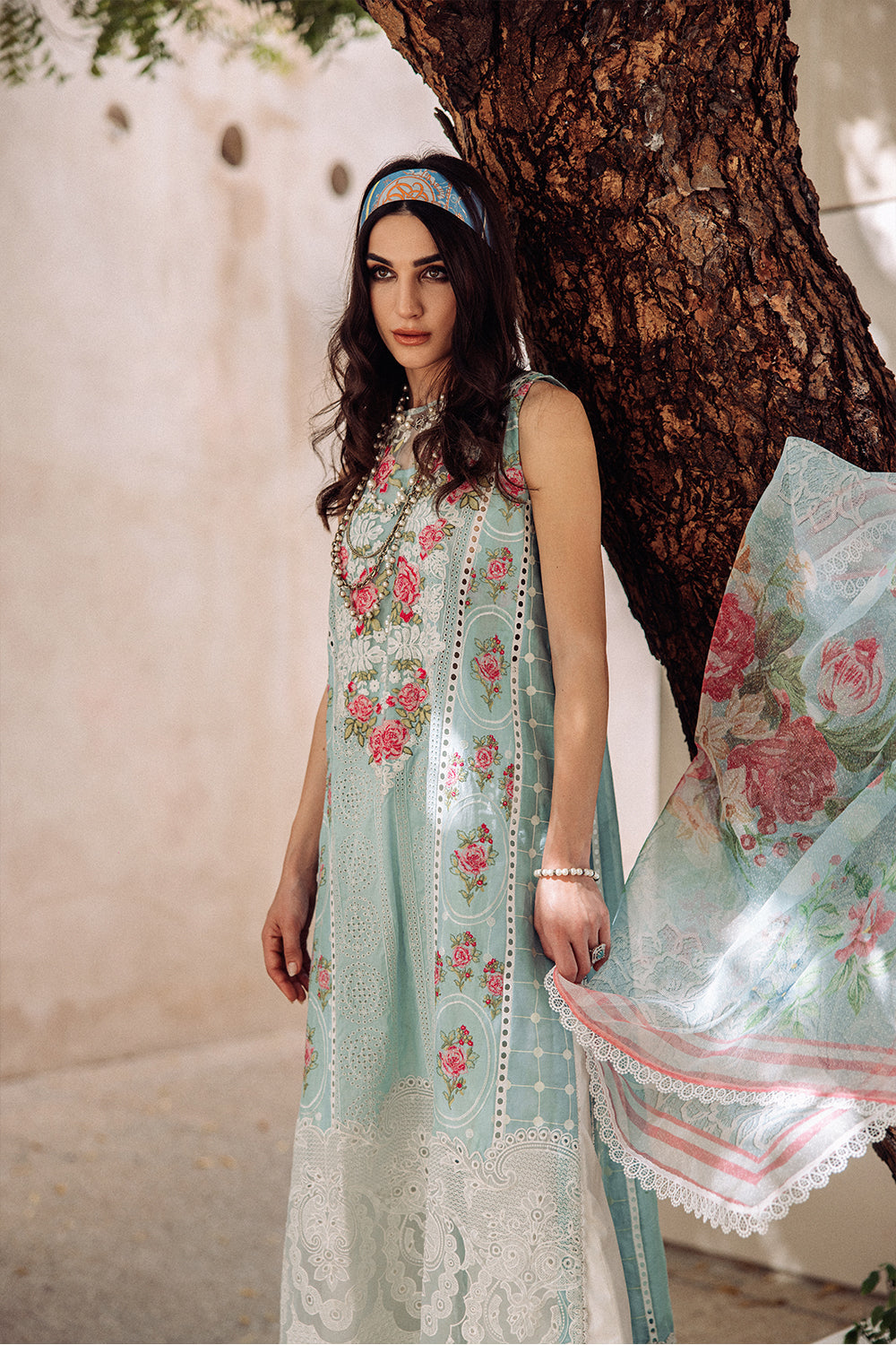 SAIRA RIZWAN-DAPHNE SR-01-LUXURY LAWN COLLECTION'23 - House Of Hania