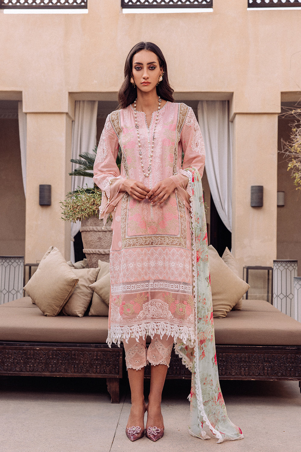 SAIRA RIZWAN-DELILAH SR-02-LUXURY LAWN COLLECTION'23 - House Of Hania