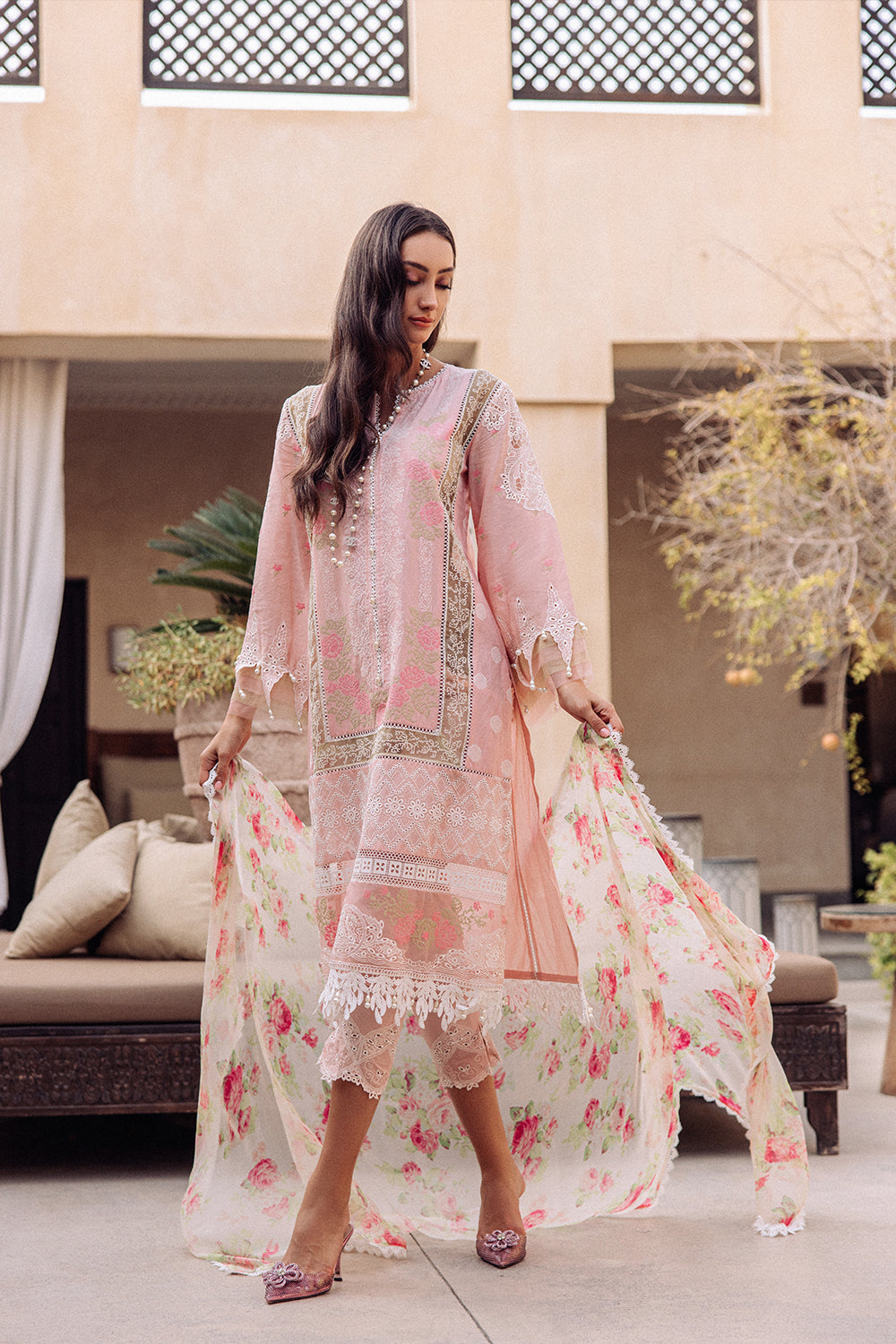 SAIRA RIZWAN-DELILAH SR-02-LUXURY LAWN COLLECTION'23 - House Of Hania