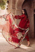 SAIRA RIZWAN-ROISE SR-05-LUXURY LAWN COLLECTION'23 - House Of Hania