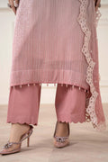 Maria B | Pre Fall Dresses | 3 Piece Embroidered Chiffon Suit Pink
