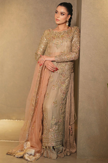 Motifz | Couture Camila | 0057-SARENA HAND EMBELLISHED ORGANZA NET STITCHED