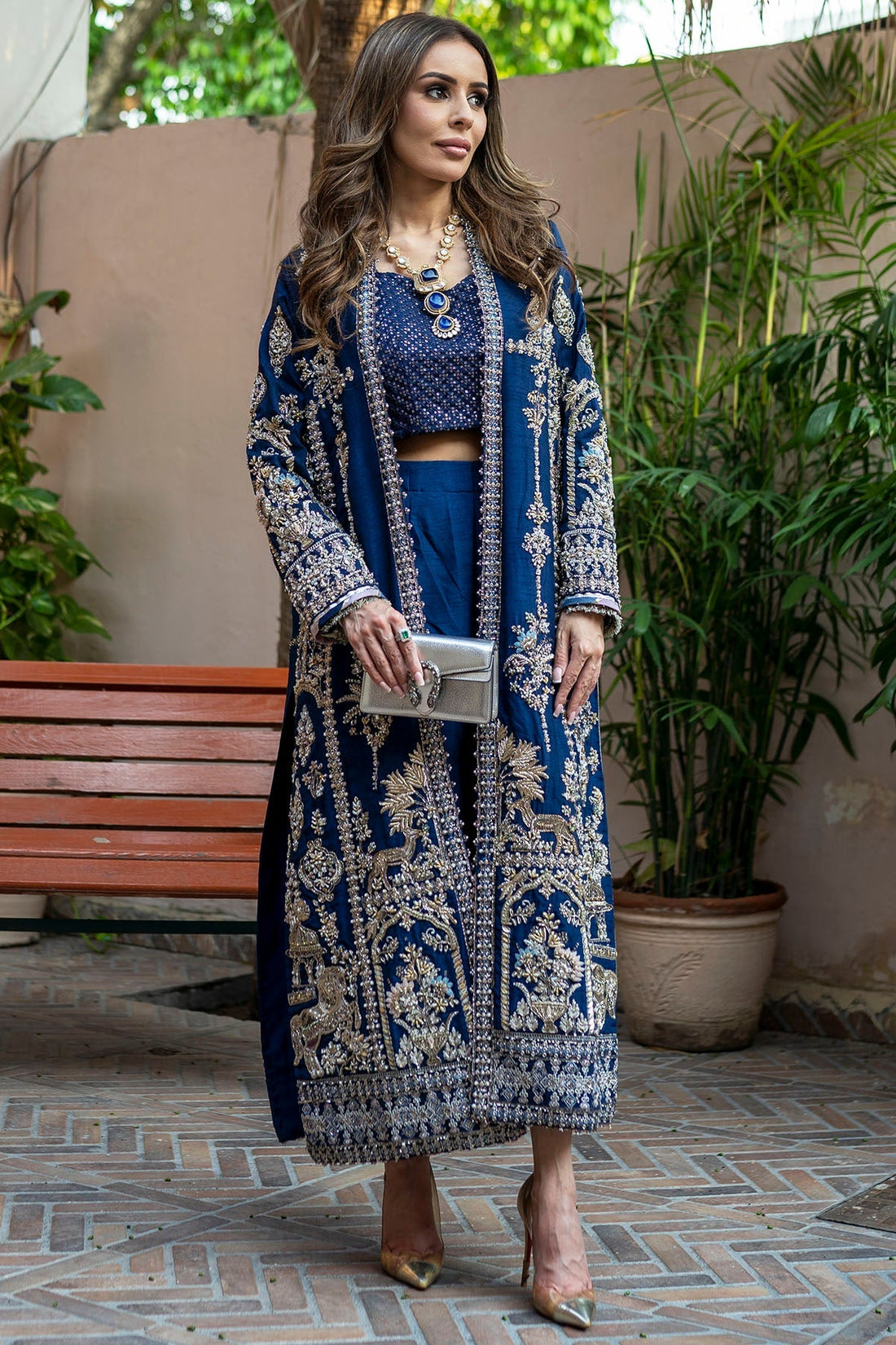 Motifz | Couture Camila | 0070-GISELLE HAND EMBELLISHED KOREAN SILK STITCHED