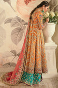Motifz | Couture Wedding Wear | 0090-FLORENCE HAND EMBELLISHED SILK NET STITCHED
