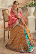 Motifz | Couture Wedding Wear | 0090-FLORENCE HAND EMBELLISHED SILK NET STITCHED