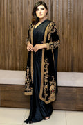 Motifz | Couture Camila | 0099-BLACK-JEWEL HAND EMBELLISHED SILK STITCHED