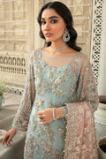 Motifz | Couture Wedding Wear | 0104-CELESTE HAND EMBELLISHED SILK NET STITCHED