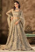 Motifz | Couture Wedding Wear | 0105-GRANDURE HAND EMBELLISHED SILK NET STITCHED