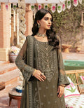 SIFA Crinkle Chiffon Embroidered 3Pc Suit - GHAZAL - House Of Hania