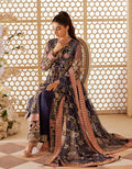 SIFA Sajli Festive Formal Embroidered 3Pc Suit S05 - BLUE JADE - House Of Hania