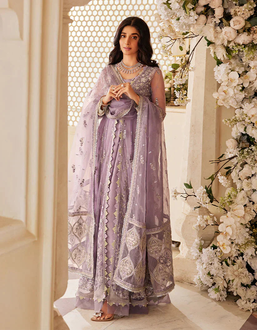 SIFA Sajli Festive Formal Unstitched Embroidered 3Pc Suit S01 - LELILANI - House Of Hania