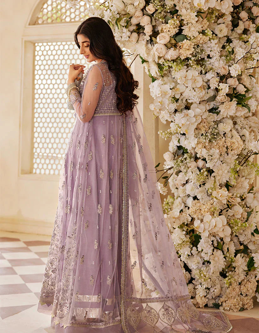 SIFA Sajli Festive Formal Unstitched Embroidered 3Pc Suit S01 - LELILANI - House Of Hania