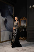 SIFA Valentino Embroidered Chiffon 3 Piece Suit - Zofi - House Of Hania
