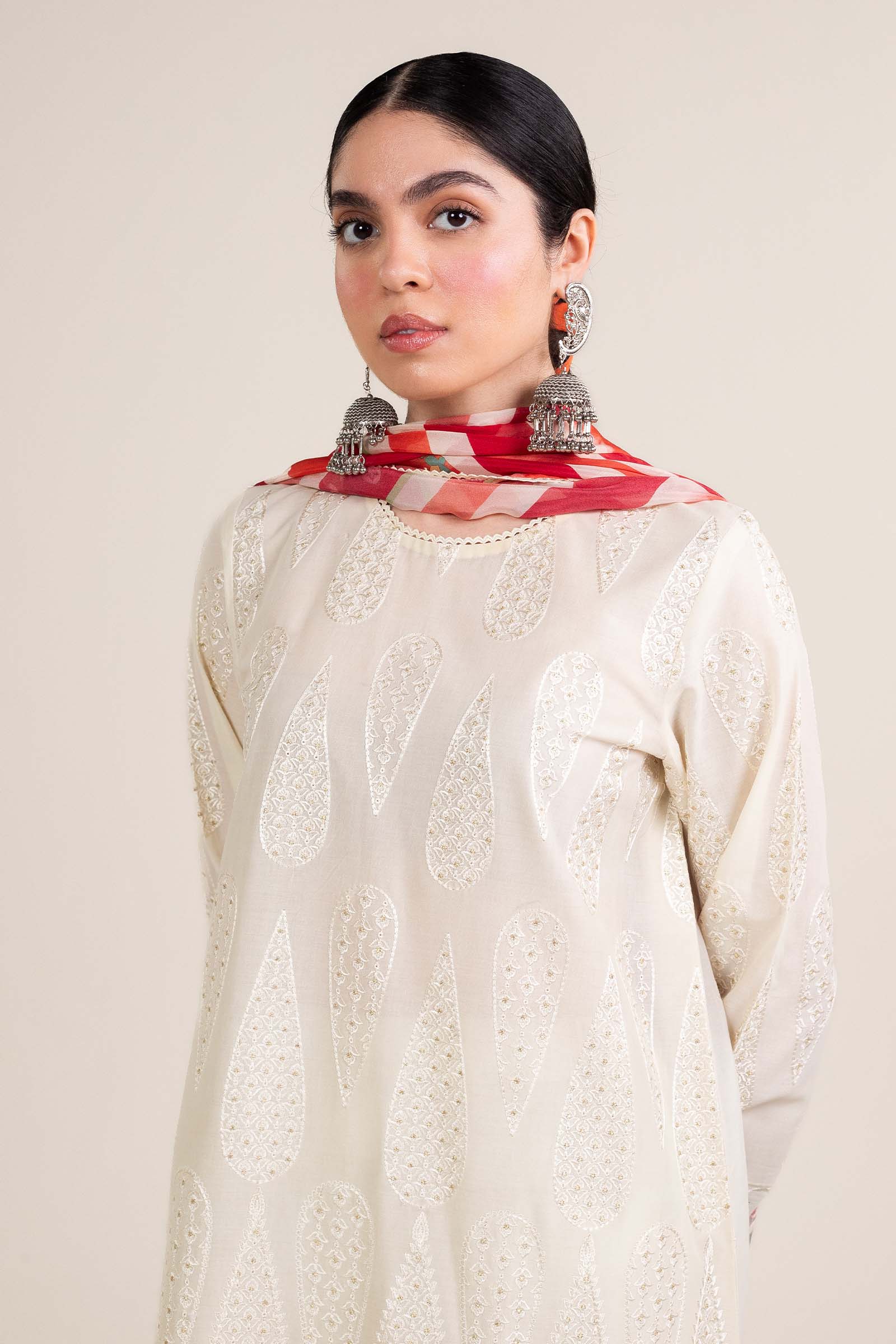 Zara Shahjahan | Stitched Lawn 24 | SL-AINA-8A