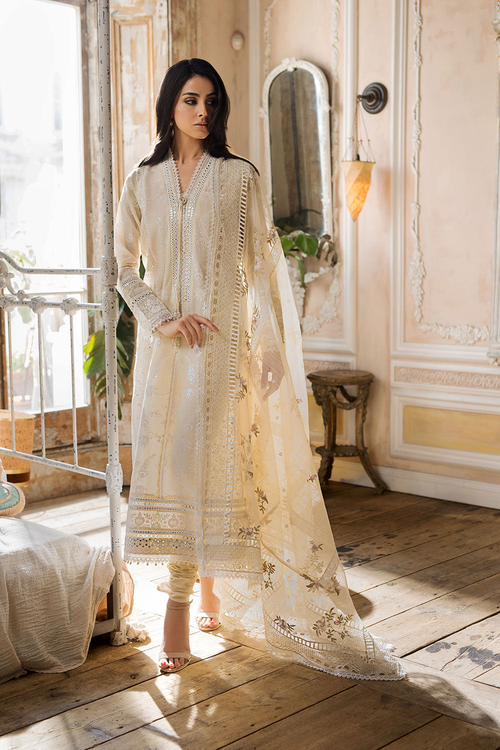 SOBIA NAZIR DESIGN 11A LUXURY LAWN 2023 - House Of Hania