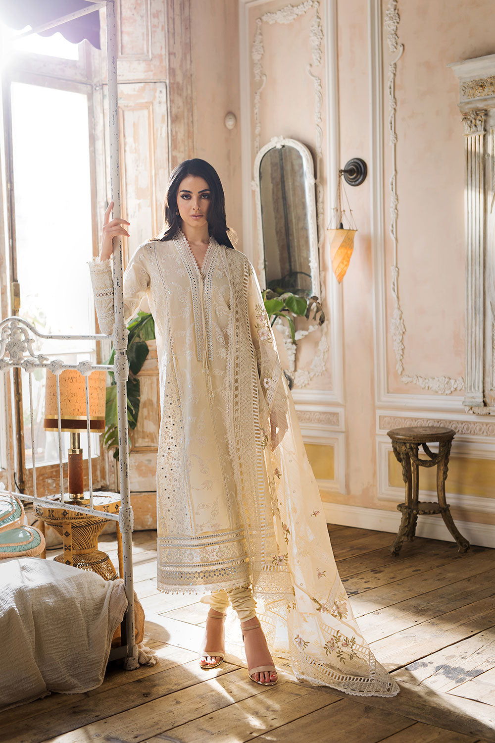 SOBIA NAZIR DESIGN 11A LUXURY LAWN 2023 - House Of Hania