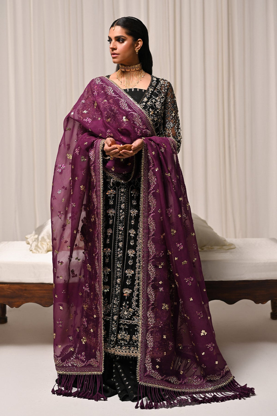 Saad Bin Shahzad | Kai-ros Wedding Stitched25 | AZRA - House Of Hania