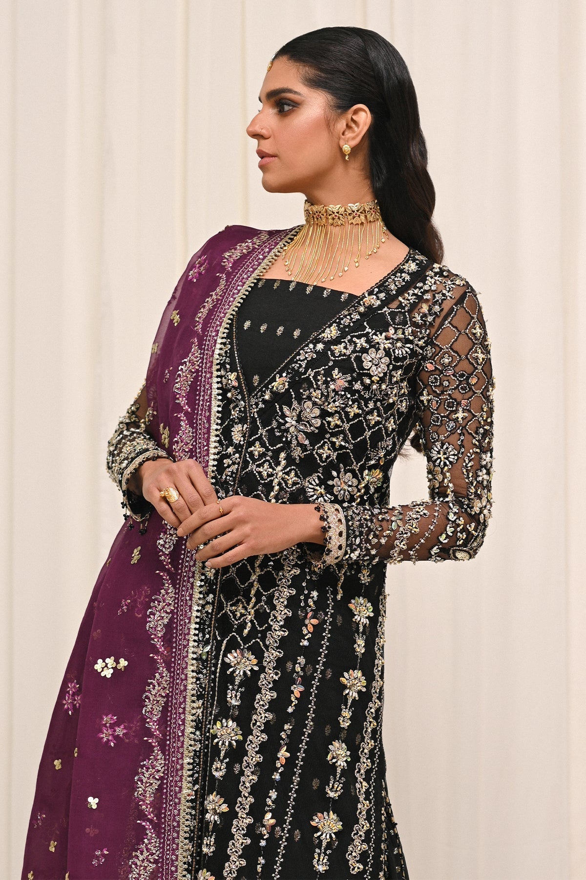 Saad Bin Shahzad | Kai-ros Wedding Stitched25 | AZRA - House Of Hania