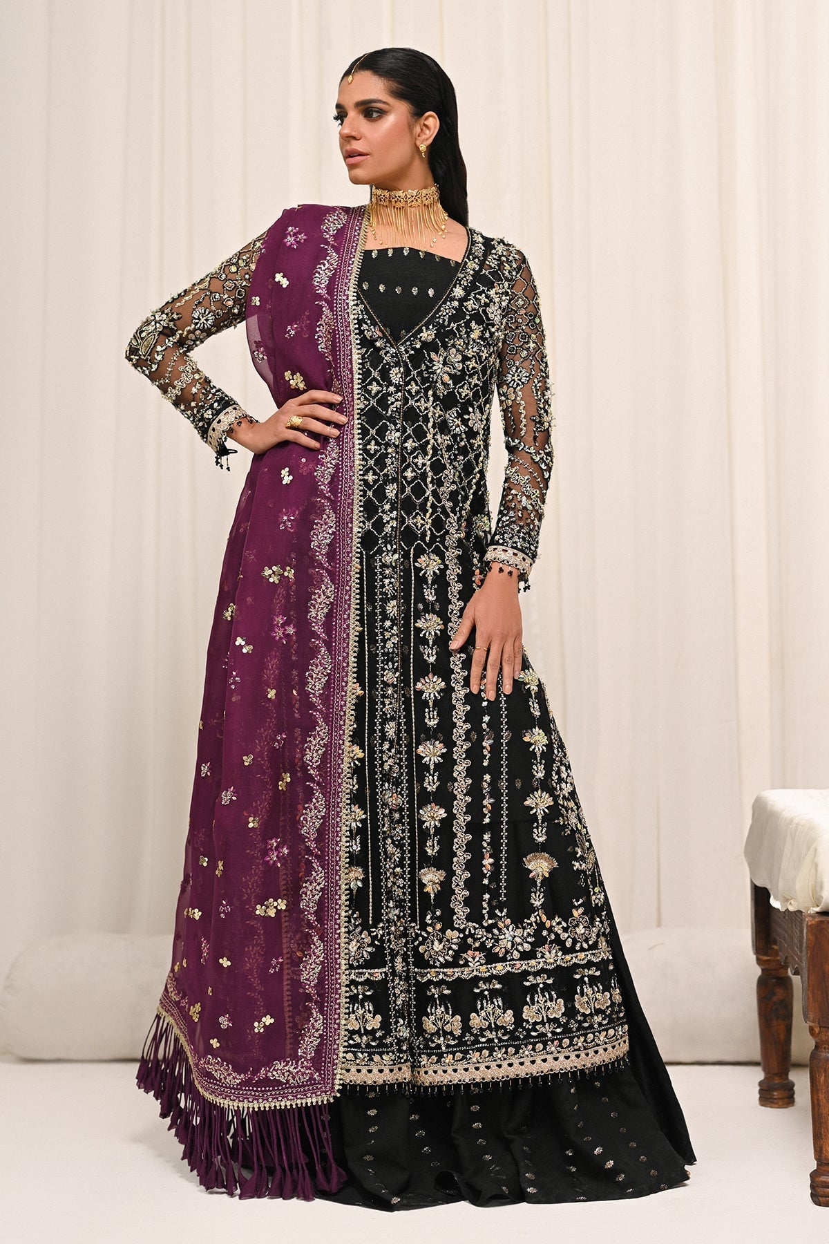 Saad Bin Shahzad | Kai-ros Wedding Stitched25 | AZRA - House Of Hania
