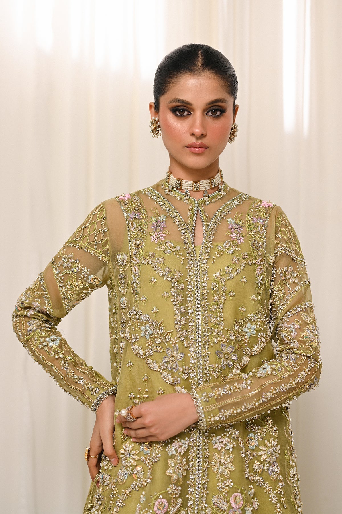 Saad Bin Shahzad | Kai-ros Wedding Stitched25 | MERAKI - House Of Hania