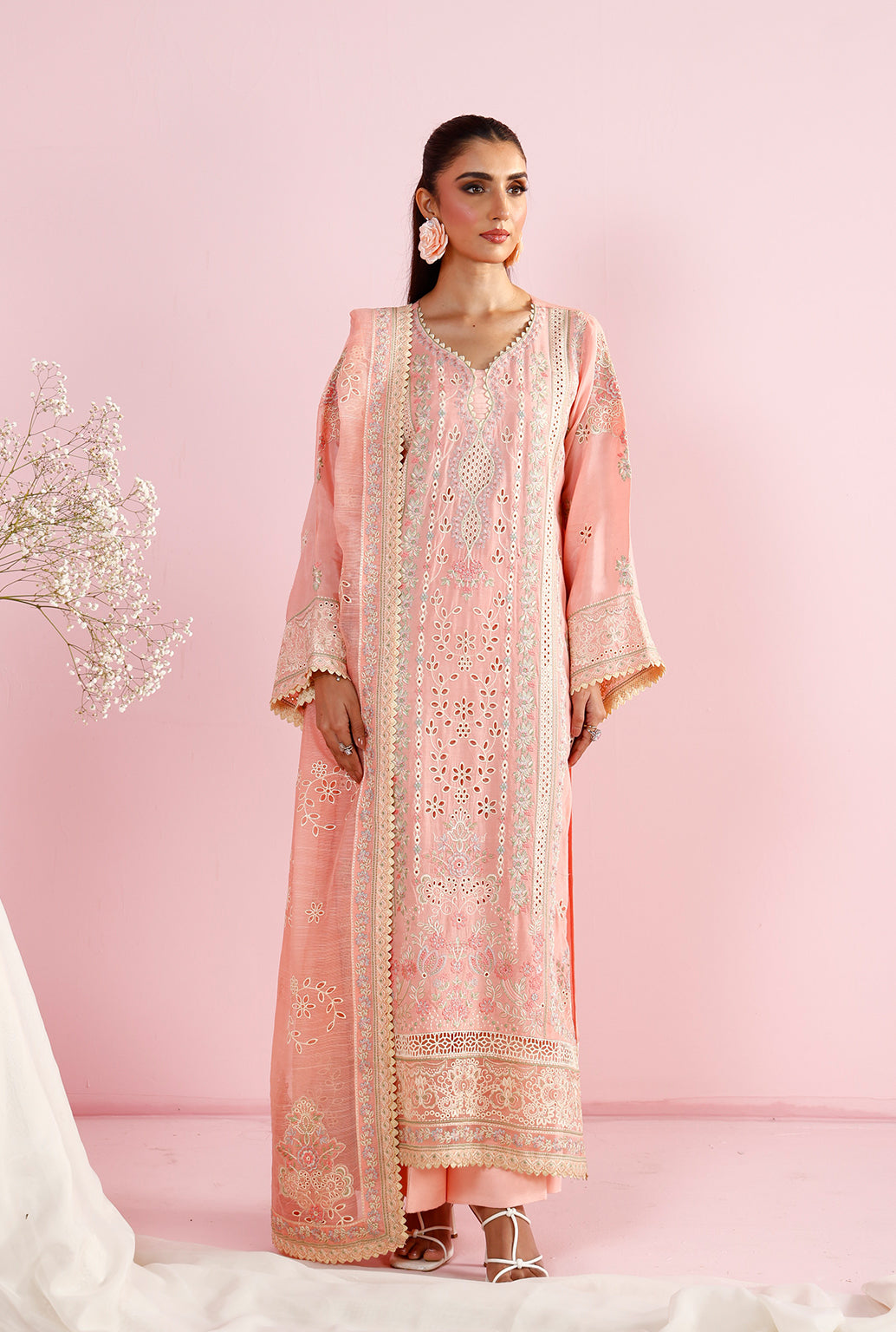 Saad Shaikh | Eid Edit Tropical Silk 26 | LILY - House Of Hania