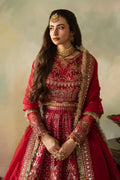 Saad Shaikh | Elana Wedding Formals |  Cerise - House Of Hania