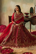 Saad Shaikh | Elana Wedding Formals |  Cerise - House Of Hania