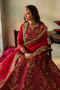 Saad Shaikh | Elana Wedding Formals |  Cerise - House Of Hania