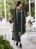 Saad Shaikh Ella Embroidered Luxury Chiffon 3Pc Suit DSG-09 - House Of Hania