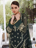 Saad Shaikh Ella Embroidered Luxury Chiffon 3Pc Suit DSG-09 - House Of Hania