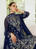 Saad Shaikh Ella Embroidered Luxury Chiffon 3Pc Suit DSG-10 - House Of Hania