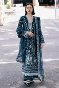 Saad Shaikh Fleurie Vol-02 Luxury Embroidered Raw Silk 3Pc Suit - Belle - House Of Hania