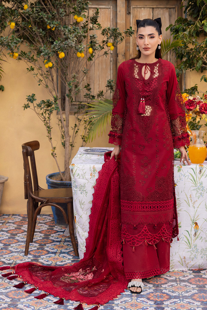 Saad Shaikh | LaAmour Luxury Lawn | Rose - House Of Hania