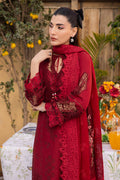 Saad Shaikh | LaAmour Luxury Lawn | Rose - House Of Hania