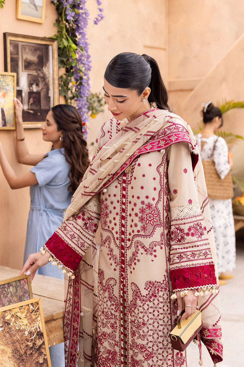 Saad Shaikh | LaAmour Luxury Lawn | Zena - House Of Hania