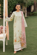 Saad Shaikh | Lawn 25 | Pista - Floral Mirage - House Of Hania