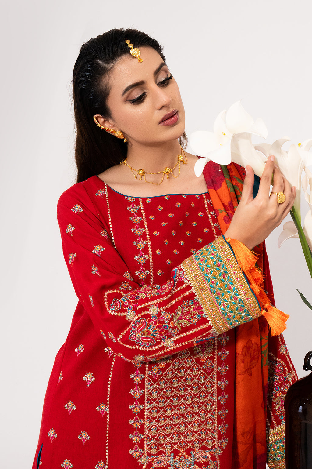 Saad Shaikh | Luminaa Winter 24 | CRIMSON - House Of Hania