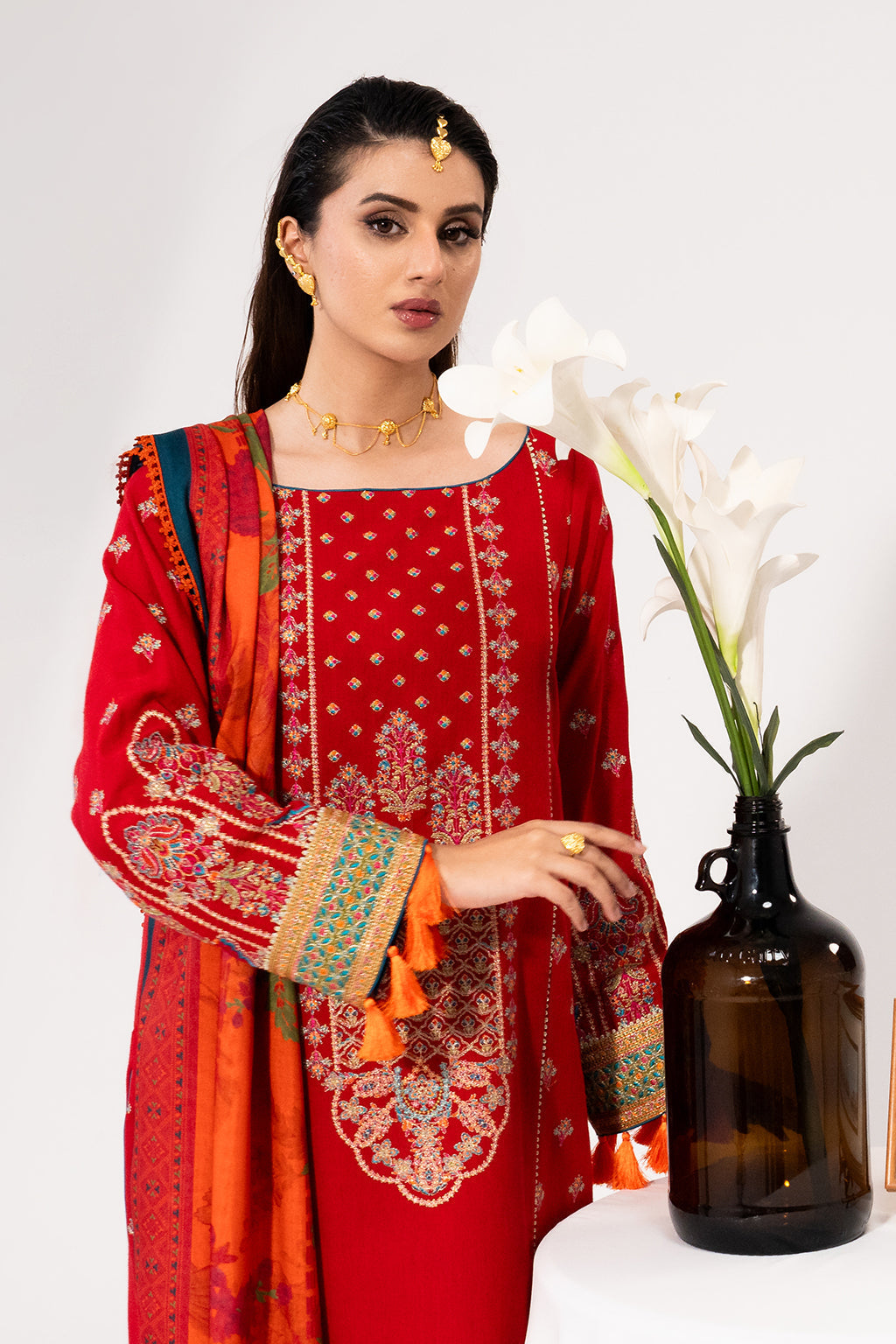 Saad Shaikh | Luminaa Winter 24 | CRIMSON - House Of Hania
