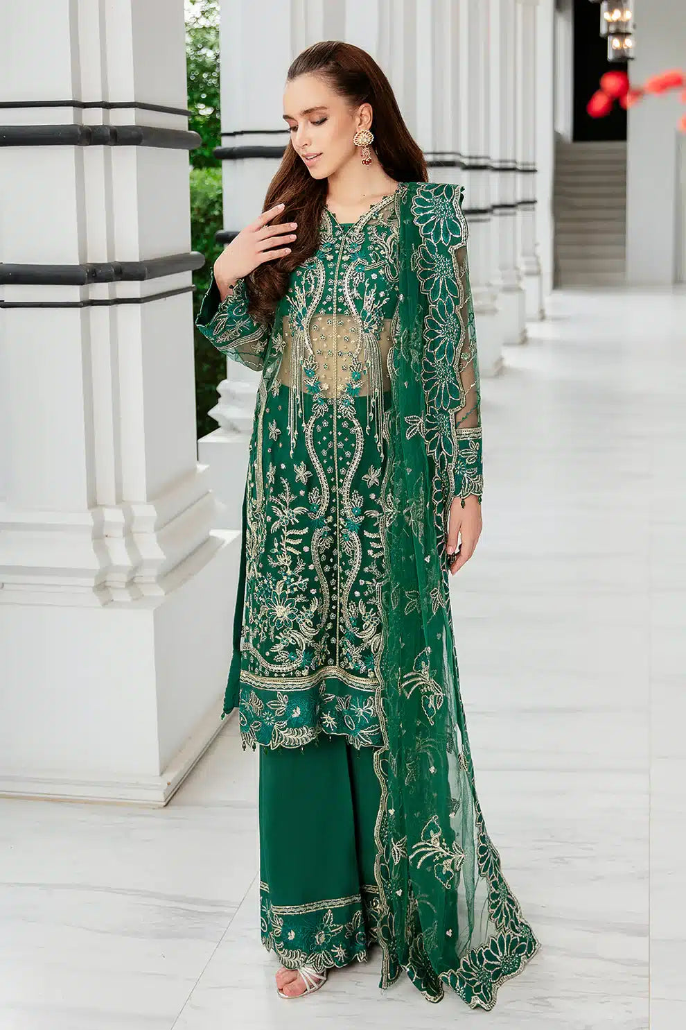 Saad Shaikh | Luminous Formals 23 | Raven - House Of Hania
