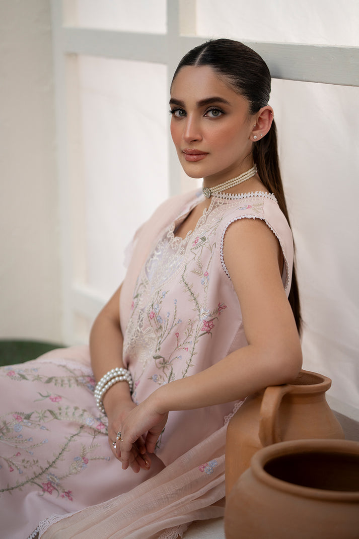 Saad Shaikh | Luxe Eid Lawn 24 | Meadow - House Of Hania