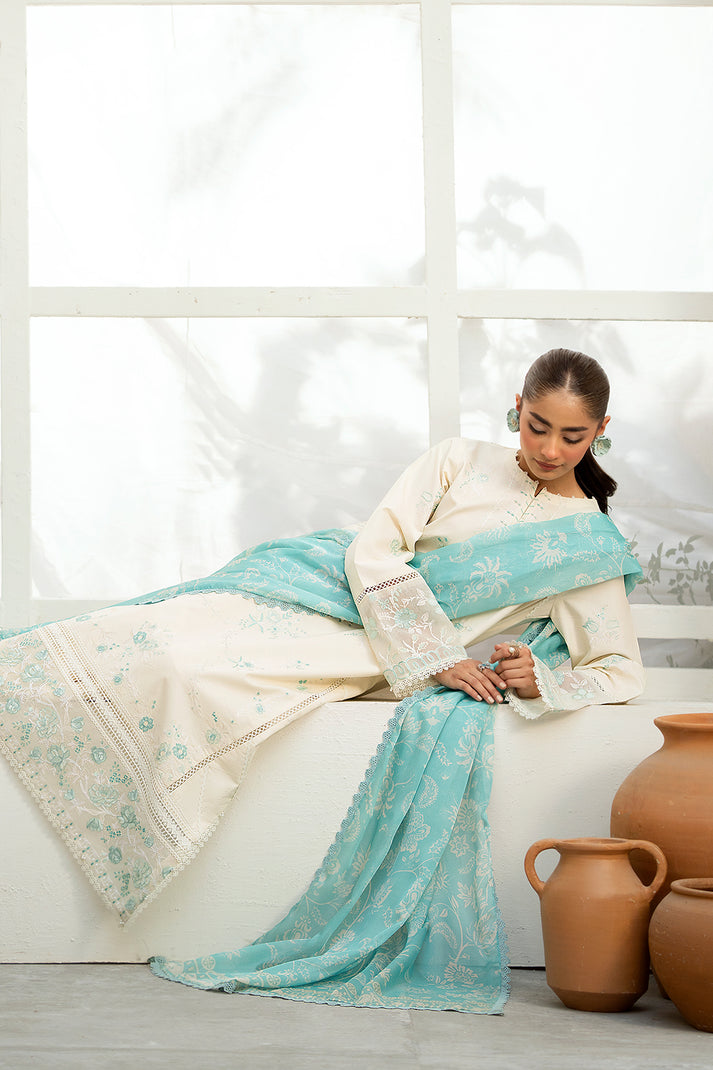 Saad Shaikh | Luxe Eid Lawn 24 | Zuruj - House Of Hania