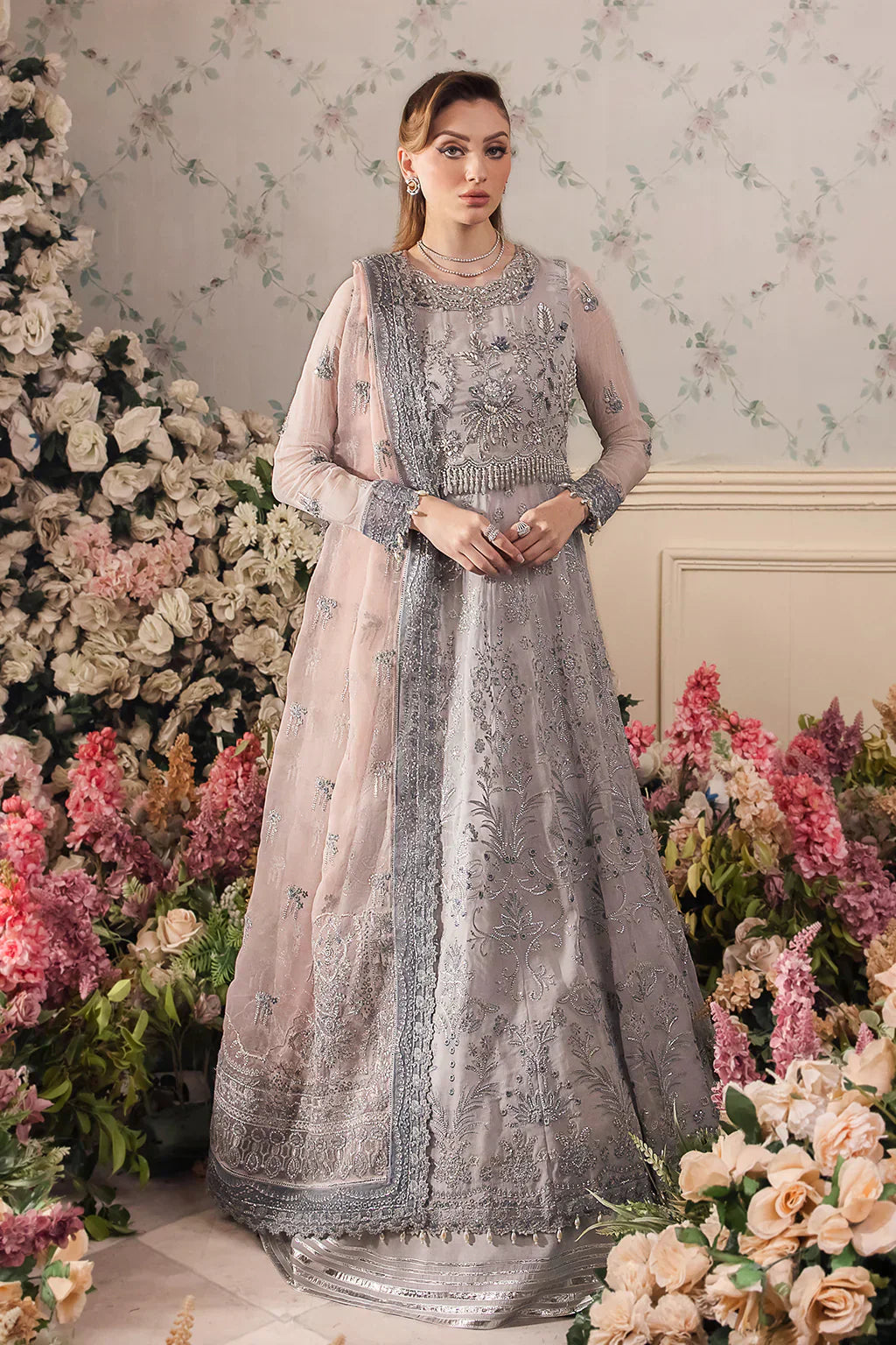 Saad Shaikh | Panache Luxury Chiffon 24 | Insiya - House Of Hania