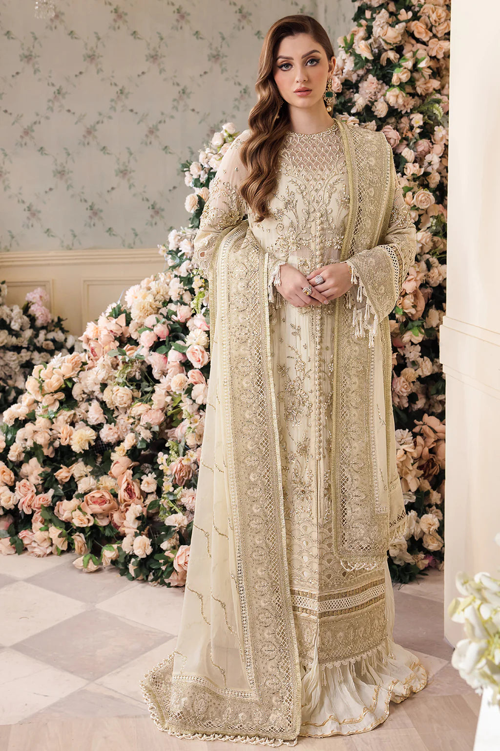 Saad Shaikh | Panache Luxury Chiffon 24 | Noor e Jaan - House Of Hania