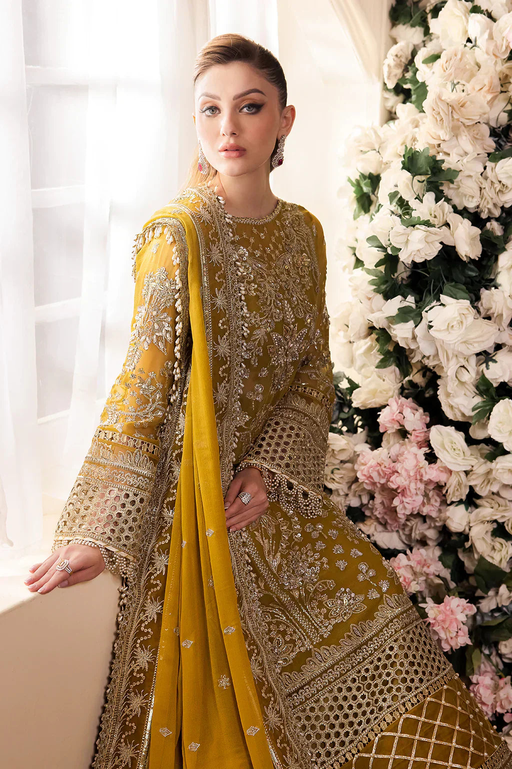 Saad Shaikh | Panache Luxury Chiffon 24 | Ramz - House Of Hania