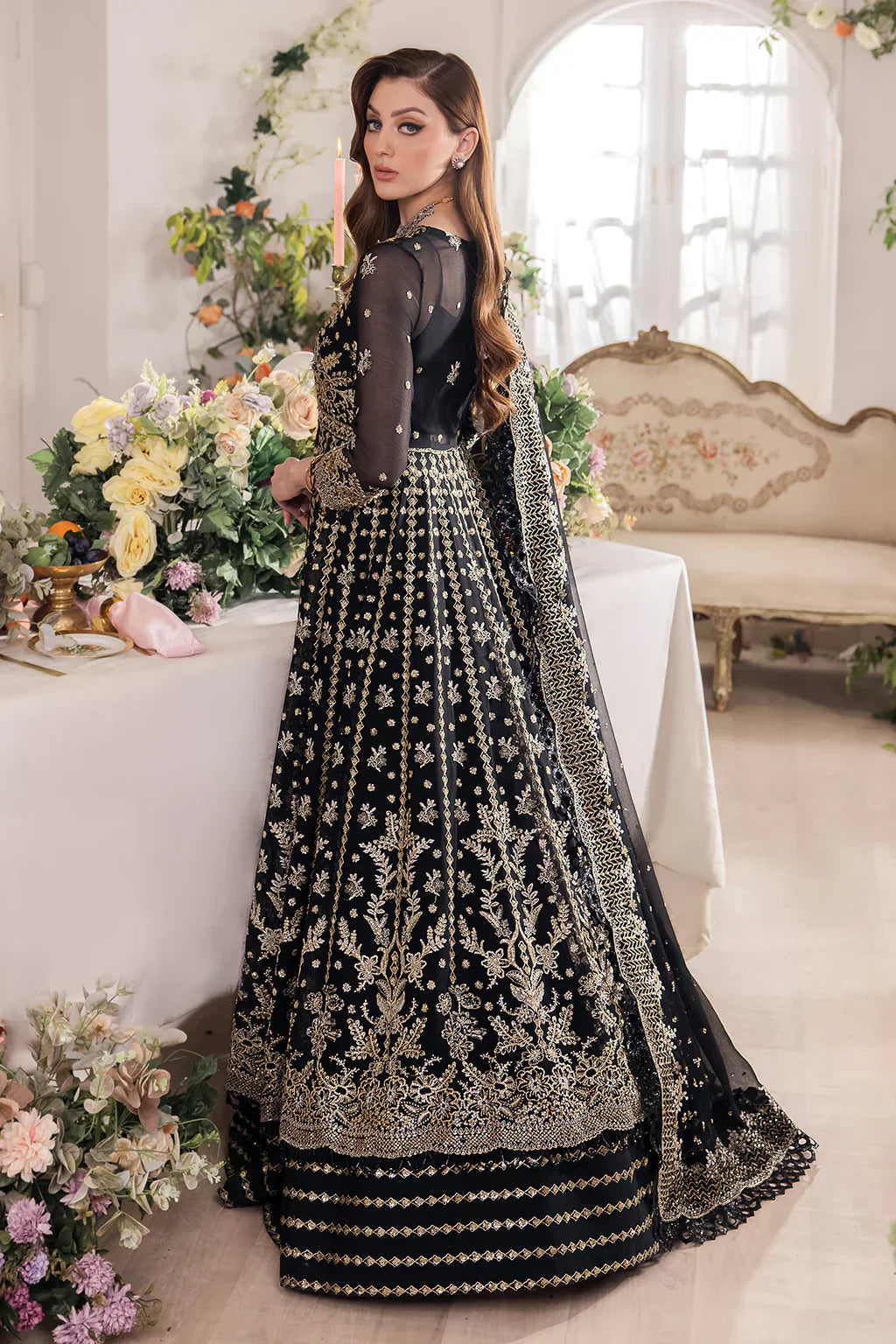 Saad Shaikh | Panache Luxury Chiffon 24 | Rayam - House Of Hania