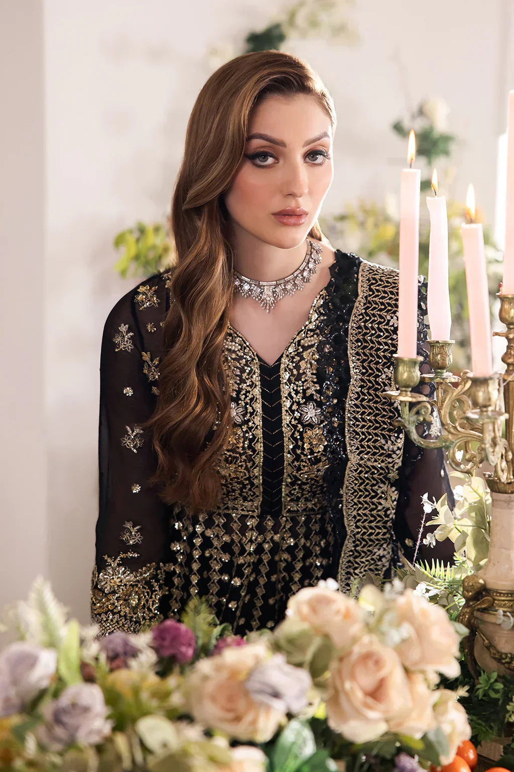 Saad Shaikh | Panache Luxury Chiffon 24 | Rayam - House Of Hania