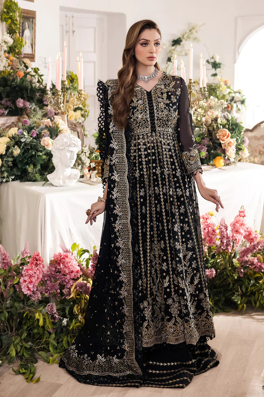Saad Shaikh | Panache Luxury Chiffon 24 | Rayam - House Of Hania